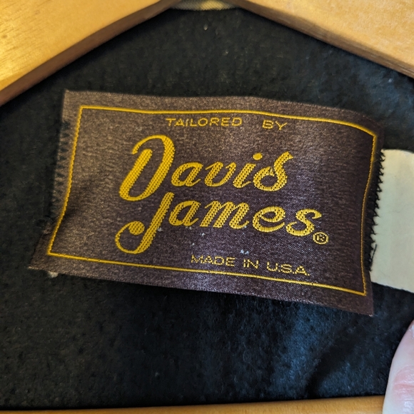 Vintage David James Aztec Tapestry Western Ranch Chore Coat Jacket - Picture 3 of 14